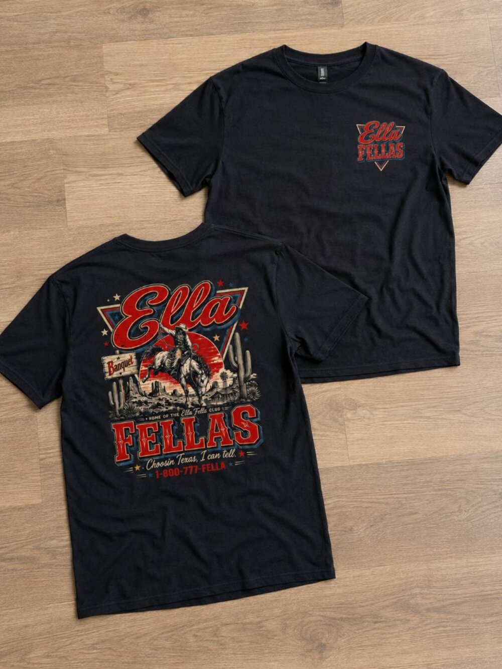 Ella's Fellas Club Shirt,Western Whiskey Graphic Shirt,Rodeo Music Fan